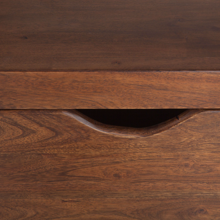 London Loft Wood Dresser: Up-Close Product Drawer View