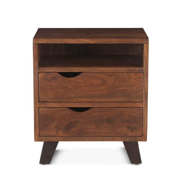 London Loft Wood Nightstand: Available at City Home PDX