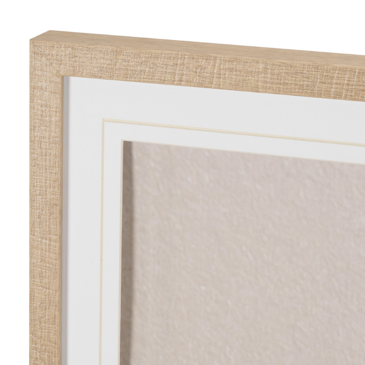 Looking Back Wall Art: Up-Close Product Corner View
