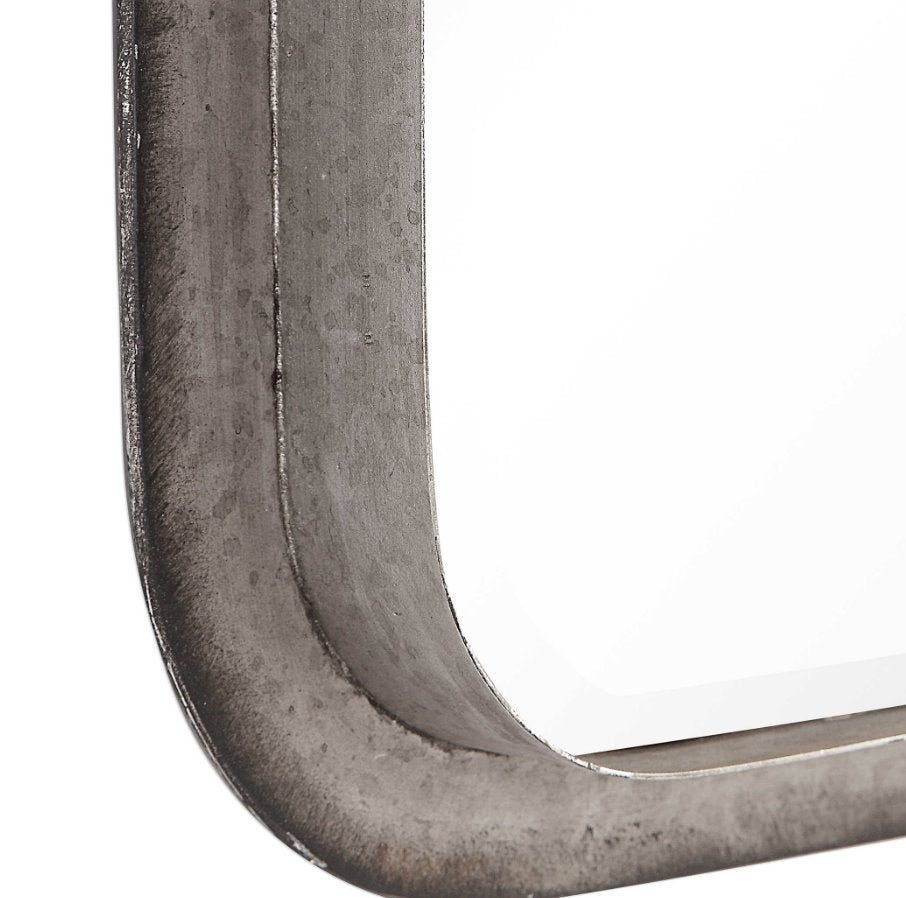 Madox Mirror: Iron Frame View