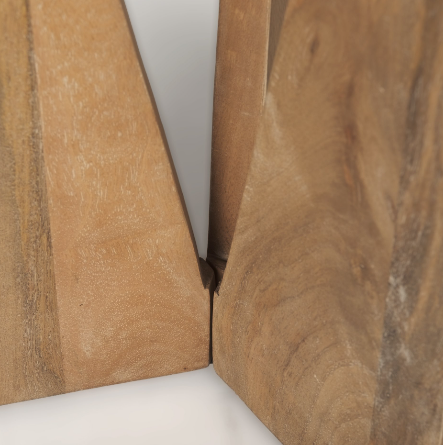 Mattius Accent Table-Light Wood: Product Base View