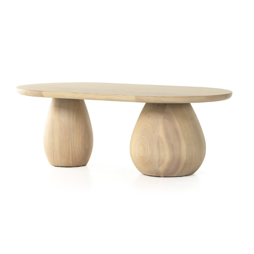 Merla Wood Coffee Table: Product View