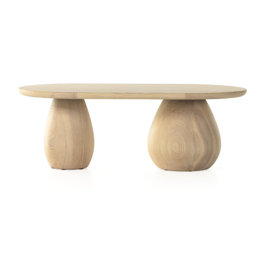 Merla Wood Coffee Table: Available at City Home PDX