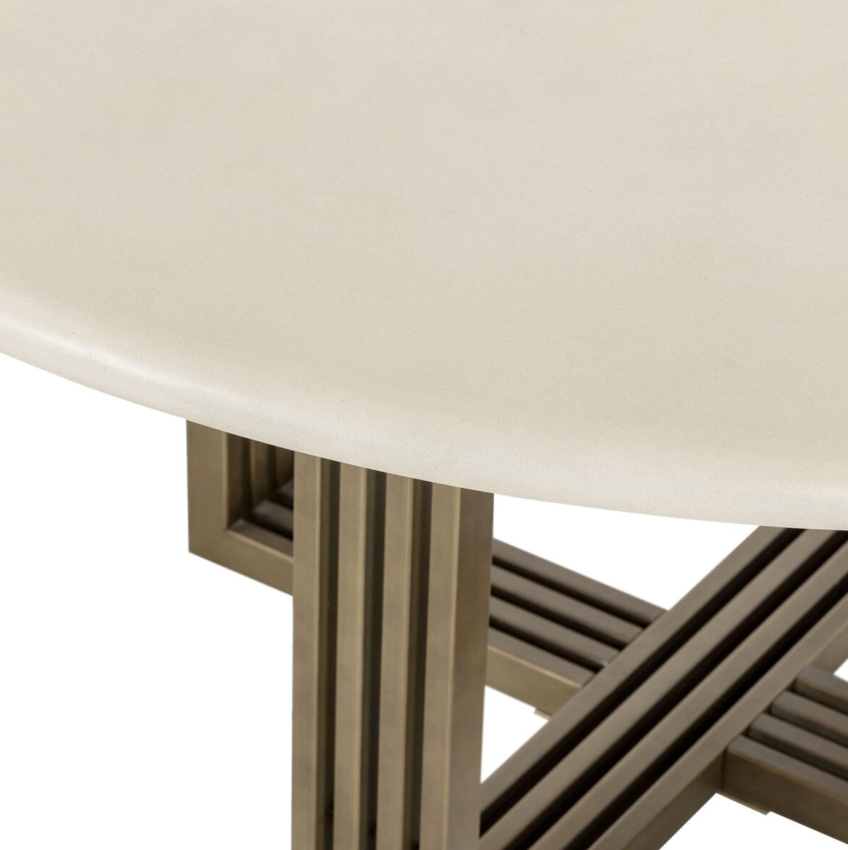 Mia 60" Round Dining Table: Up-Close Product Tabletop View