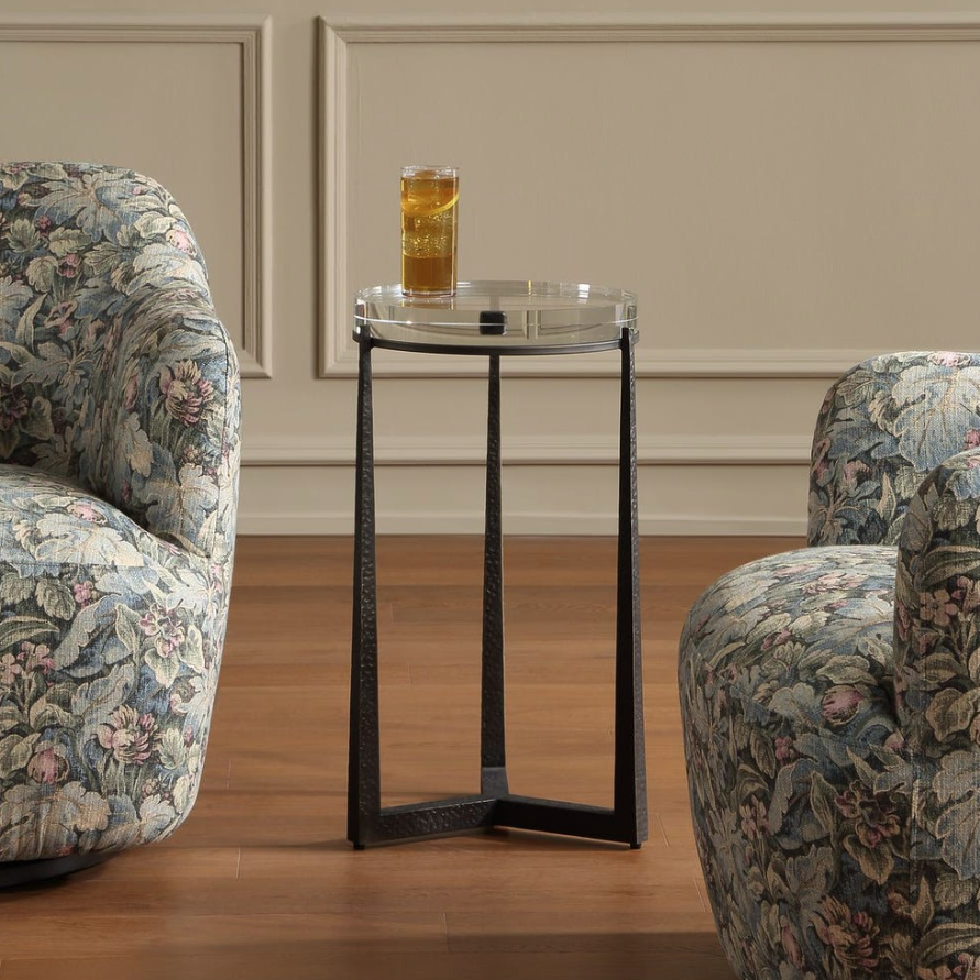 Midas Round Accent Table: Product Style View