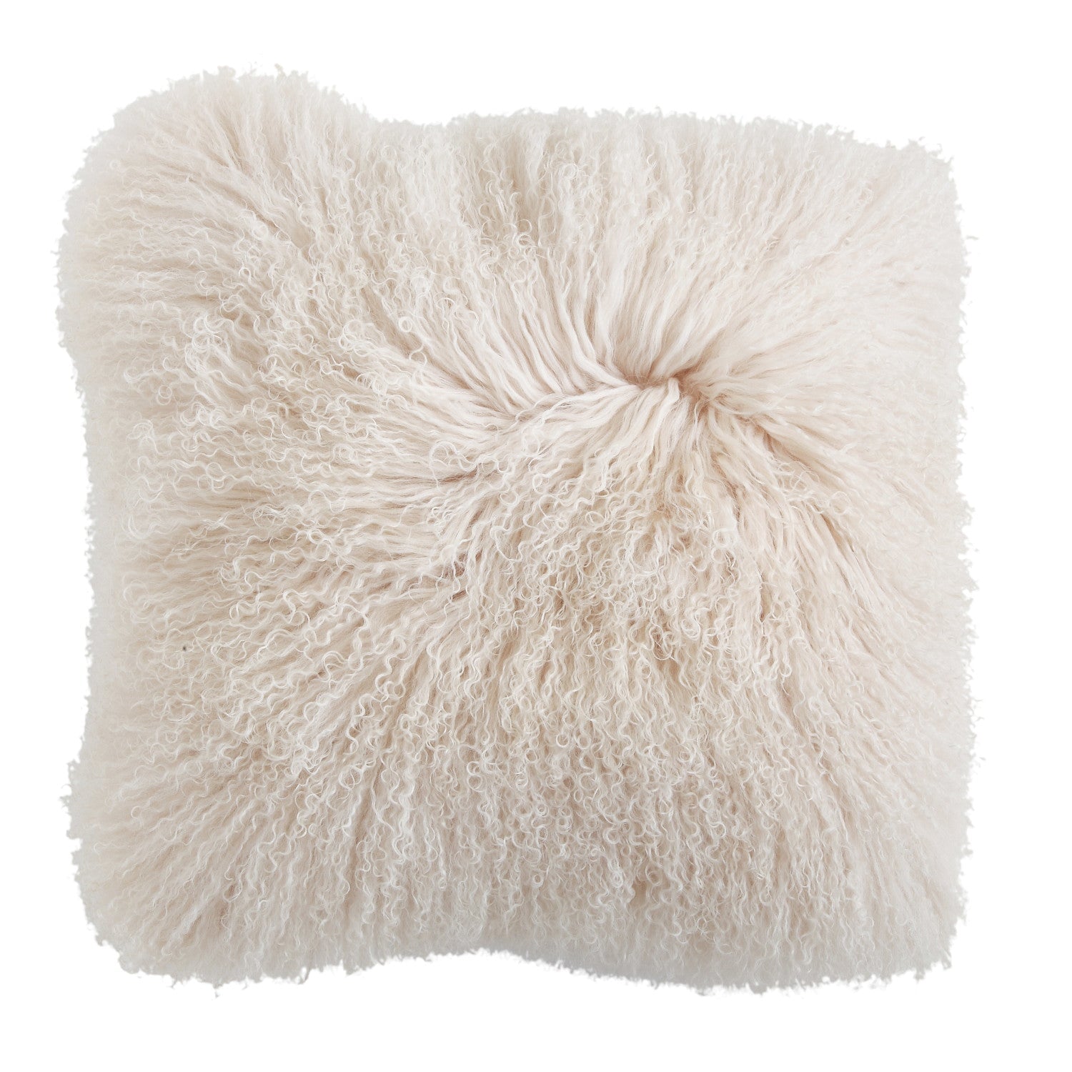 20" Mongolian Lamb Fur Pillow: Available at City Home PDX