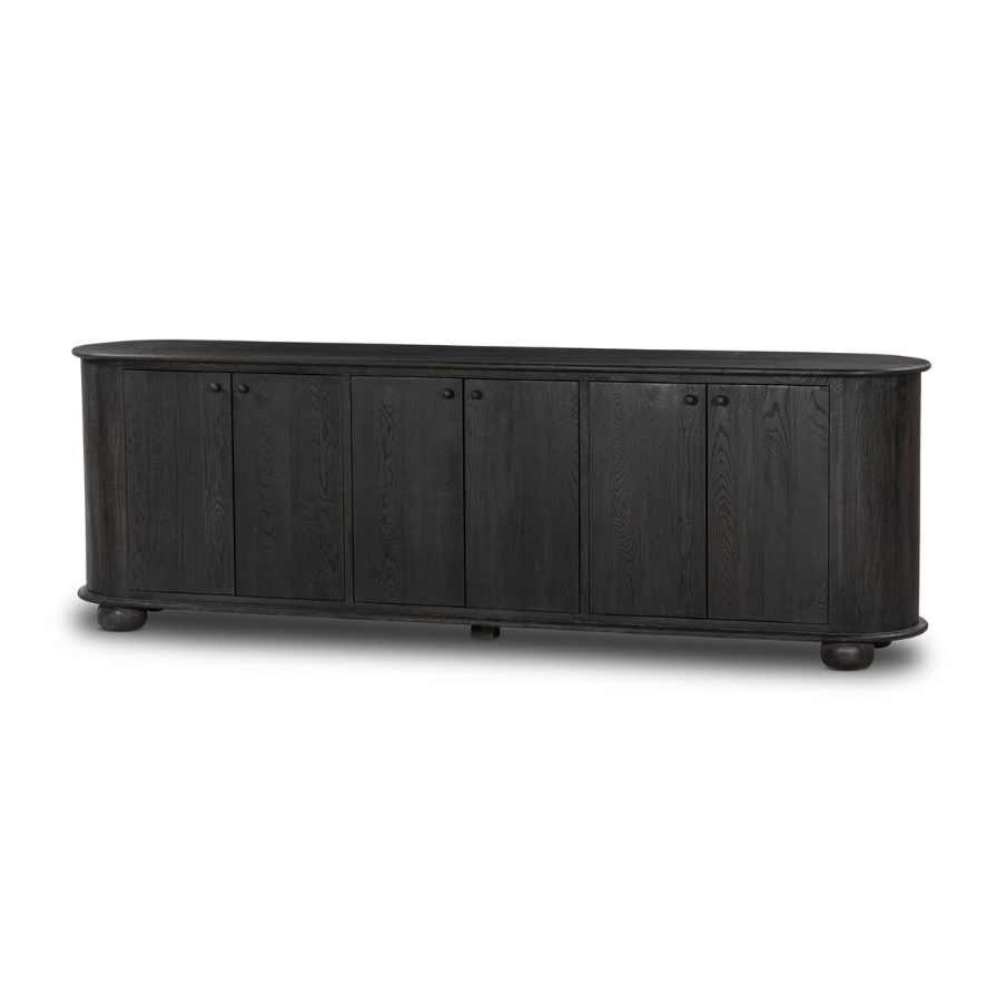 Amber Lewis X Four Hands Makai Sideboard-Black Oak: Product View
