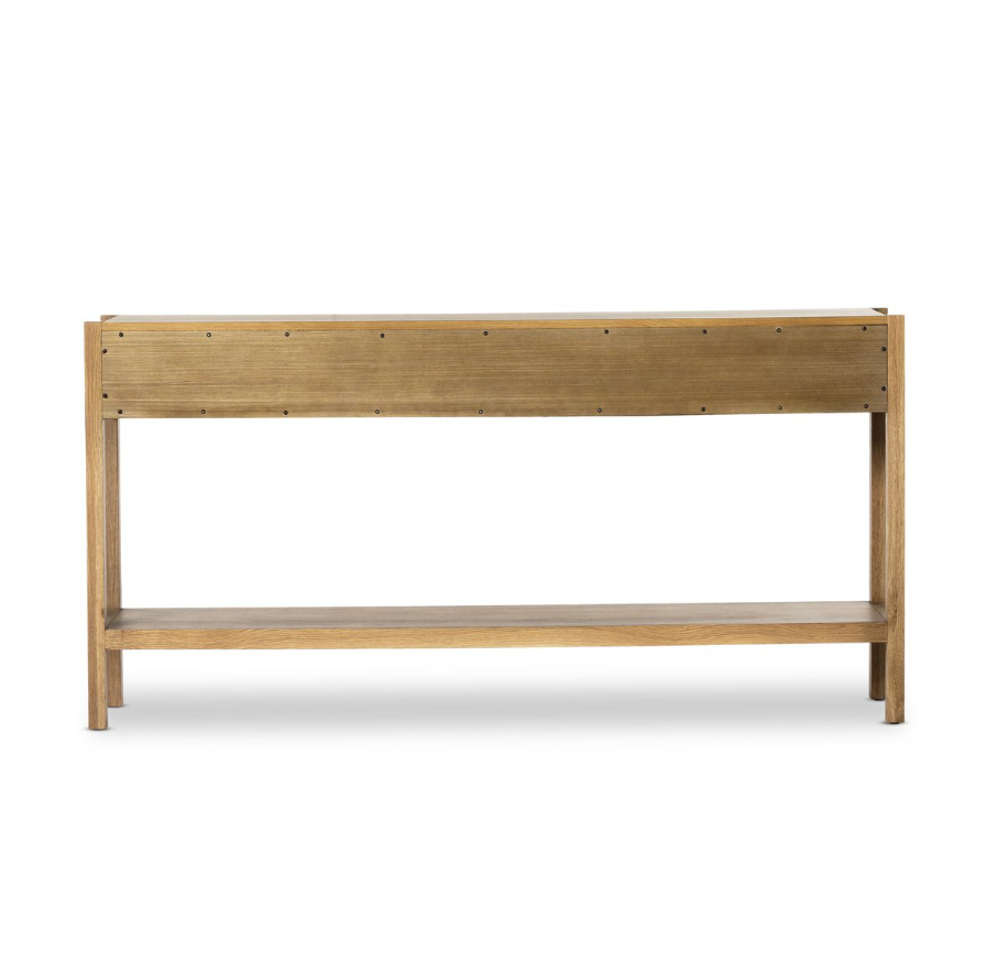 Meadow Console Table: Product Back View