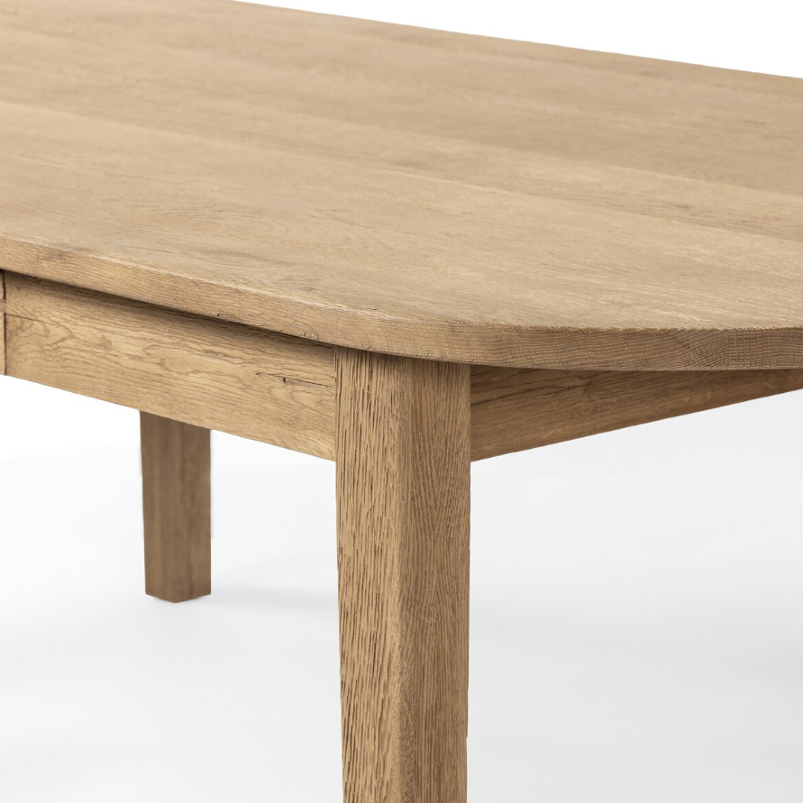 Amber Lewis X Four Hands Megan Dining Table: Up-Close Product View