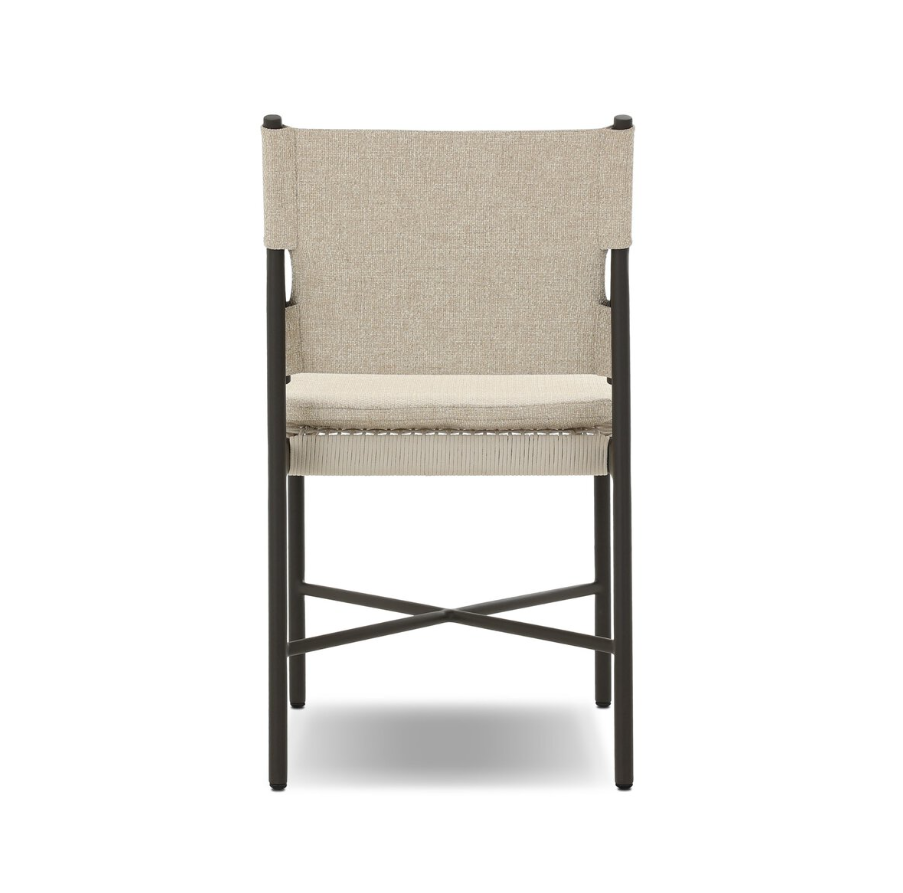 Miller Outdoor Dining Chair: Product Back View