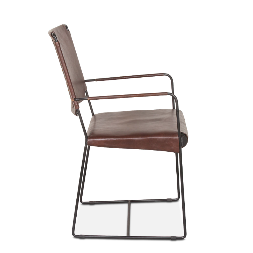 New York Dining Armchair: Product Side View