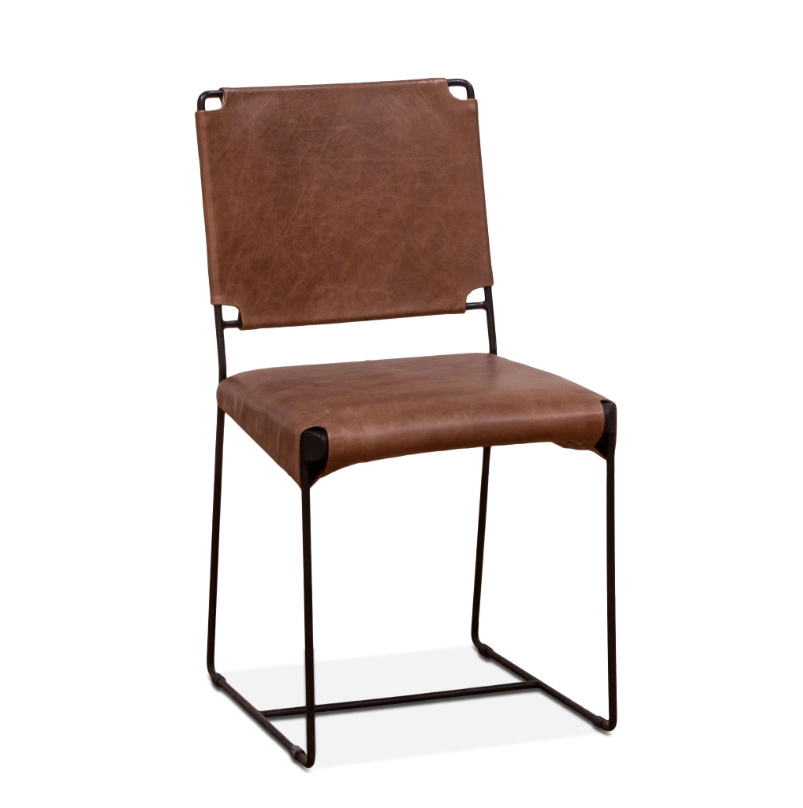 New York Dining Chair-Tobacco: Available at City Home PDX