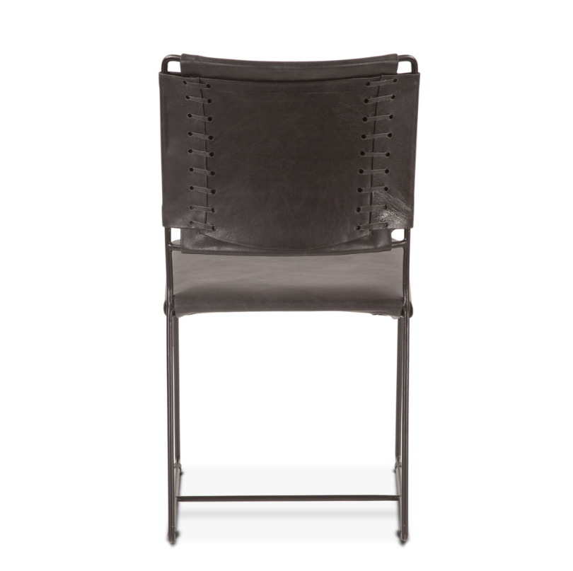 New York Dining Chair-Black: Product Back View