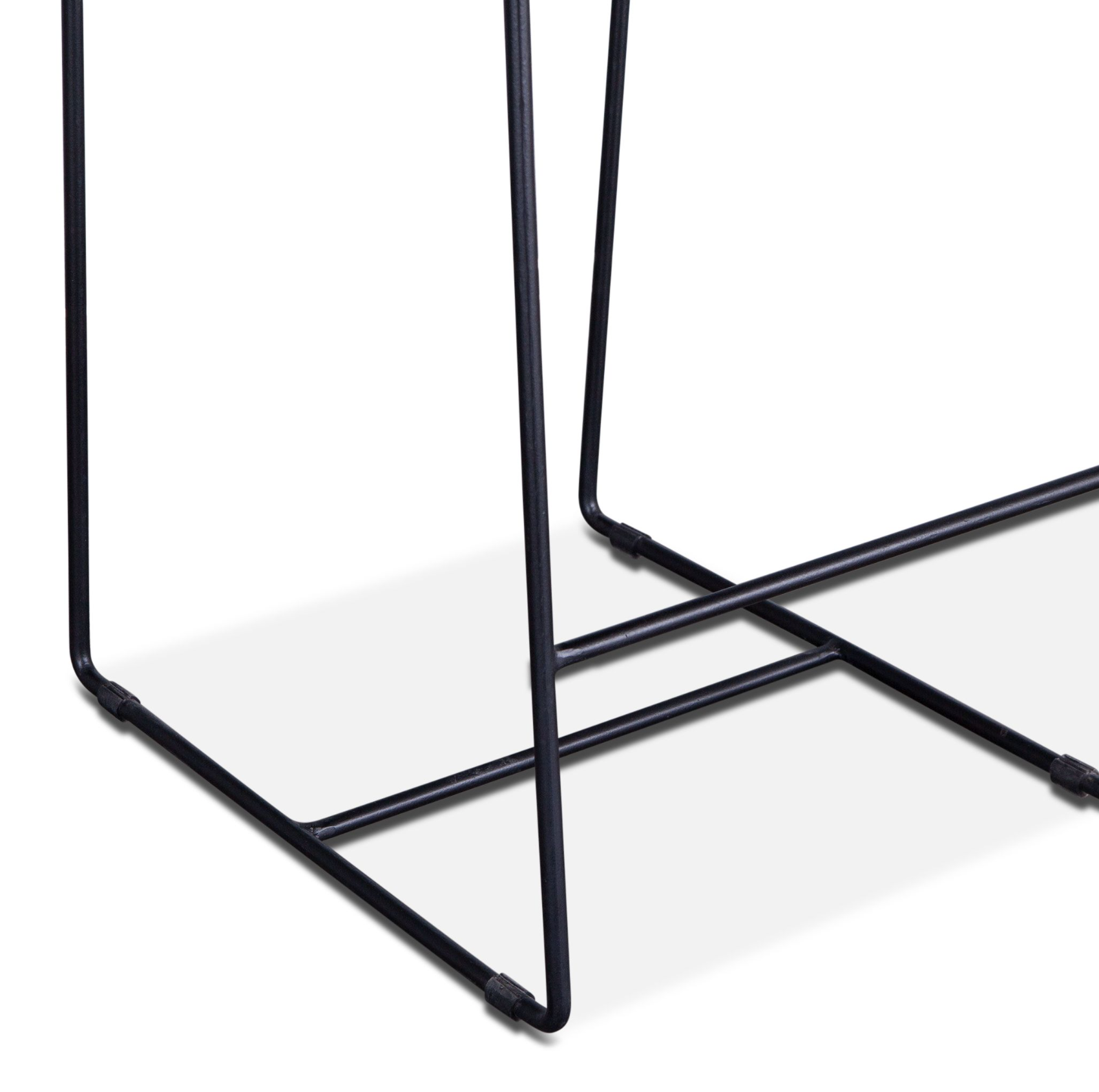 New York 17" Counter Chair-Chocolate: Product Legs View