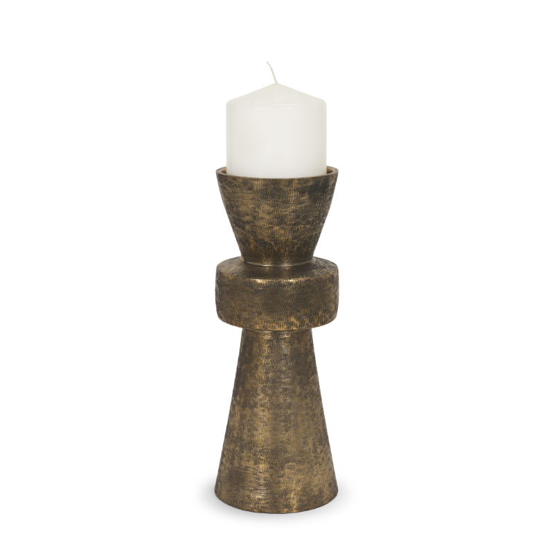Odilia Pillar Candle Holder: Available at City Home PDX