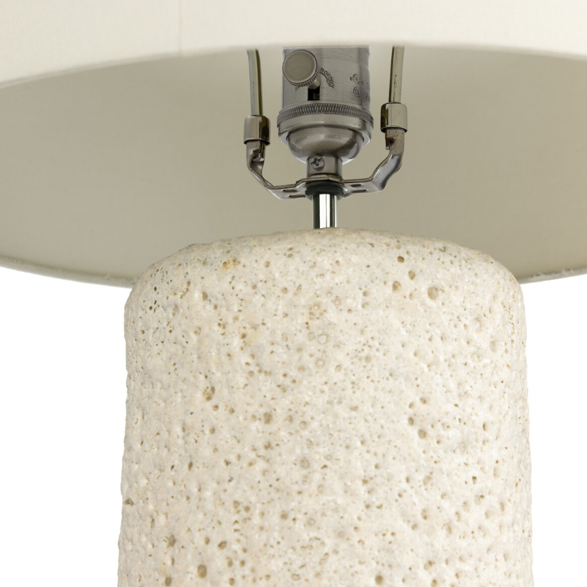Ozer Table Lamp: Underneath Product Shade View
