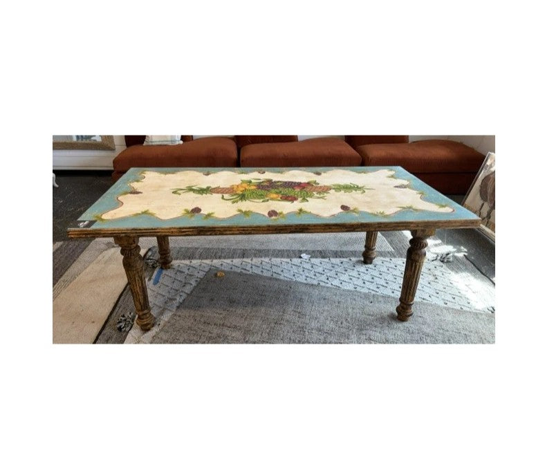 Painted Dining Table: Available at City Home PDX