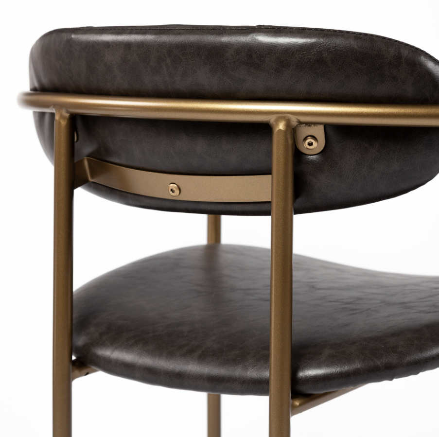 Parker Bar Stool: Backrest Back View