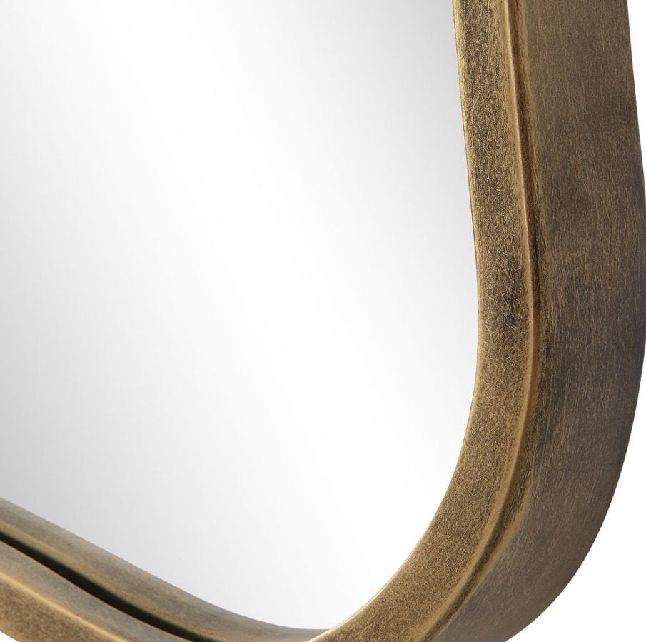 Pavia Vanity Mirror: Up-Close Frame View