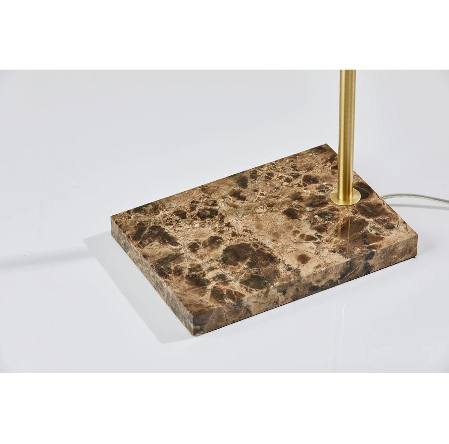 Paxton Floor Lamp" Marble Base View