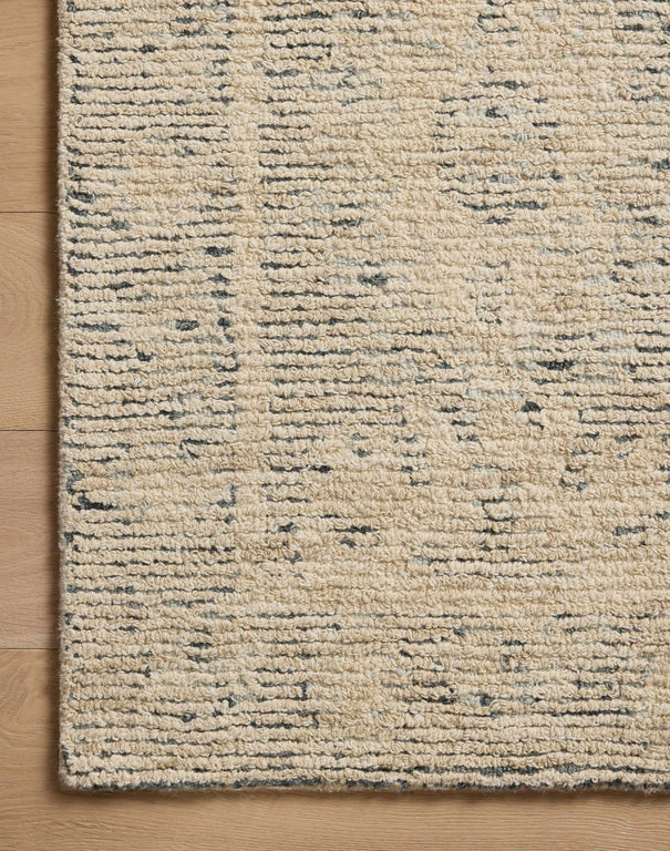 Penny Rug in Blue/Natural: Up-Close Product View