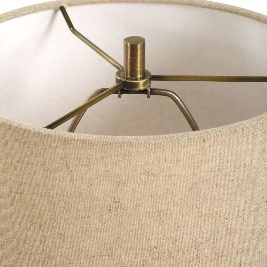 Percy Buffet Lamp: Brass-Plated Product Details