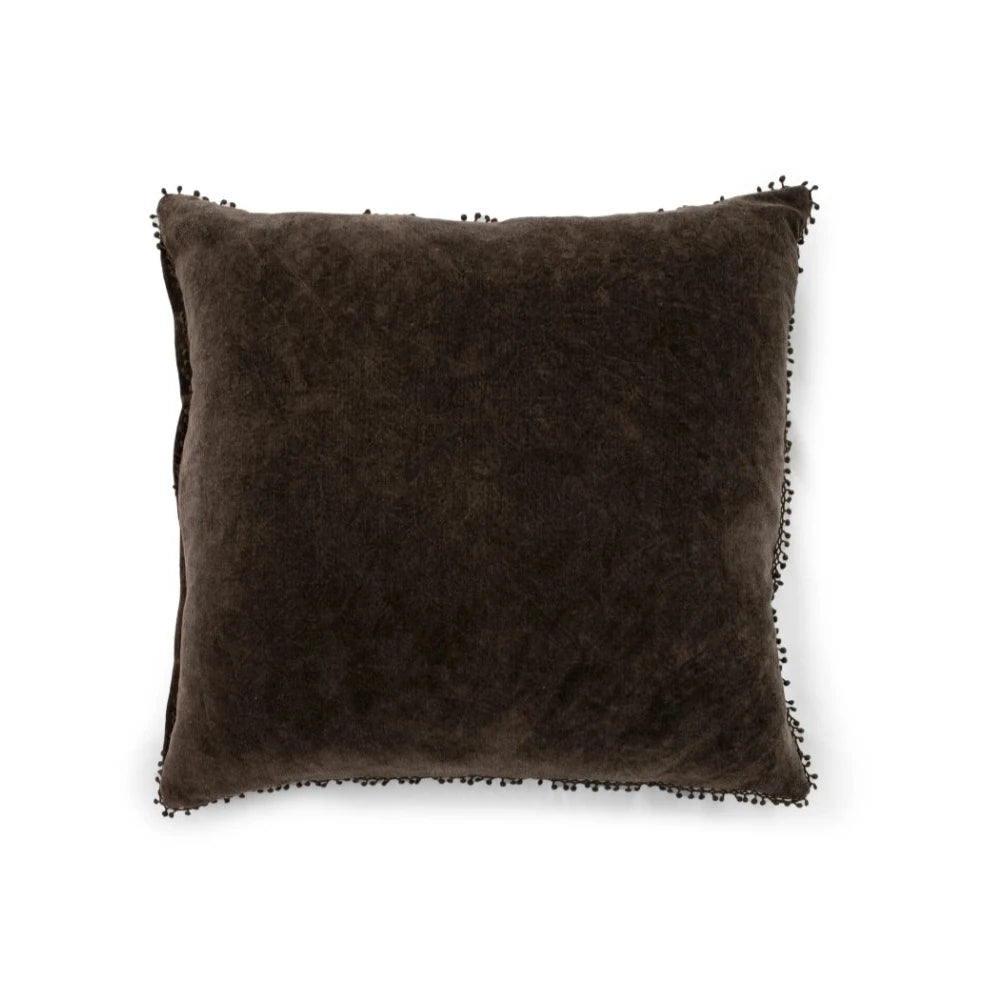 Pillow with Poms: Available at City Home PDX