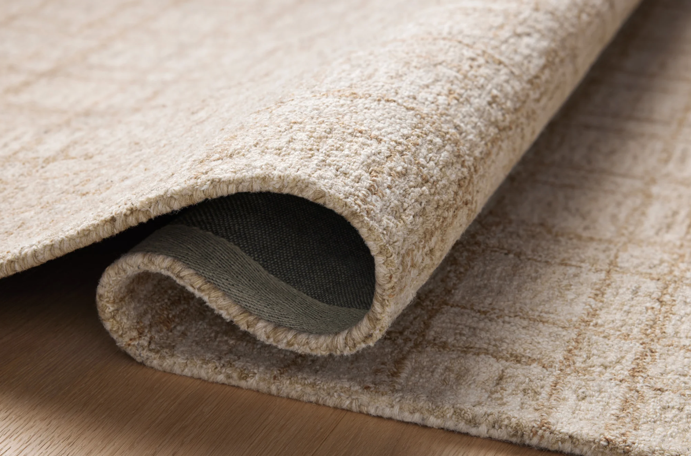 Chris Loves Julia X Loloi Polly Rug in Khaki/Sand