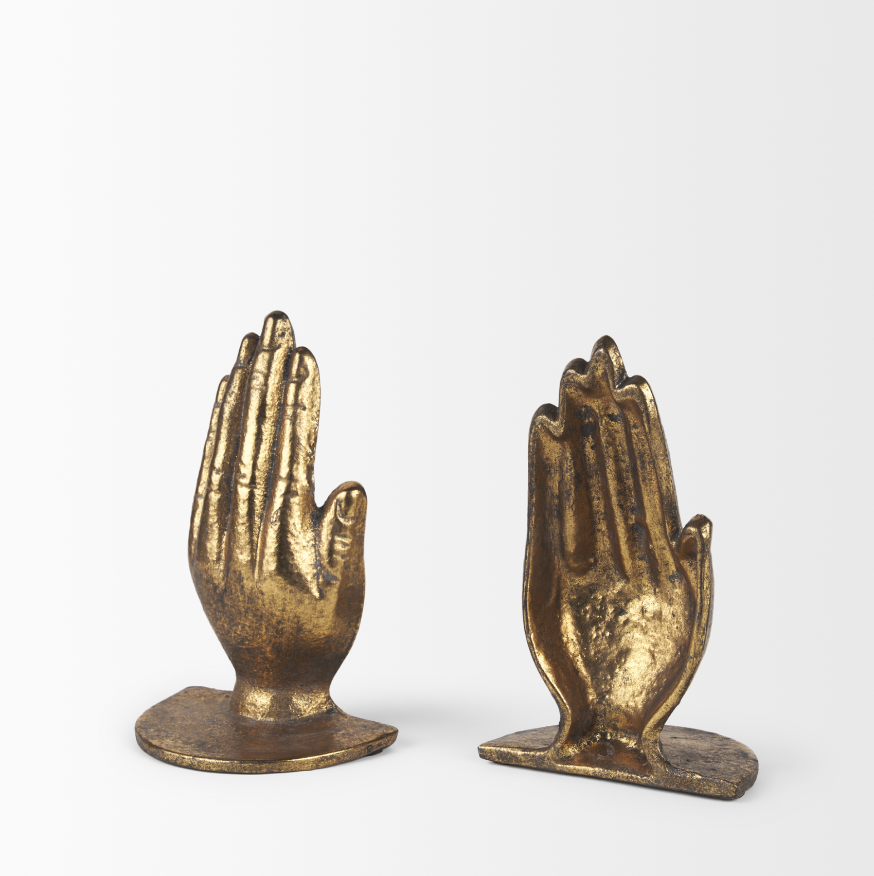 Praying Hands Bookends: 2nd Product View