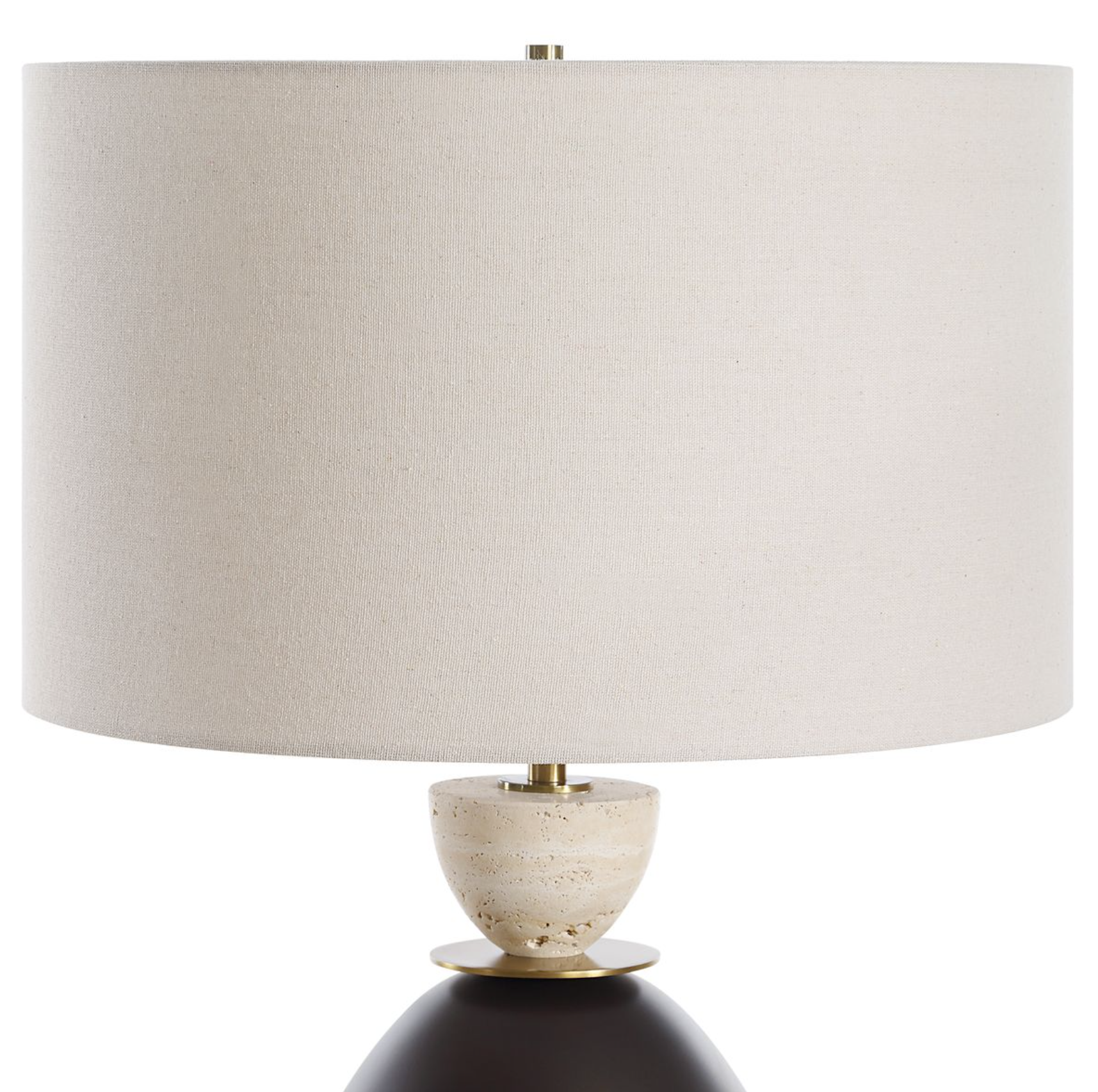 Procida Table Lamp: Hardback Linen Shade View