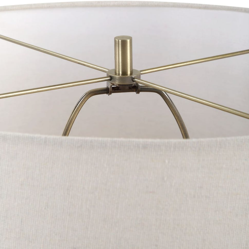 Pueblo Table Lamp: Antique Brass Product Details 