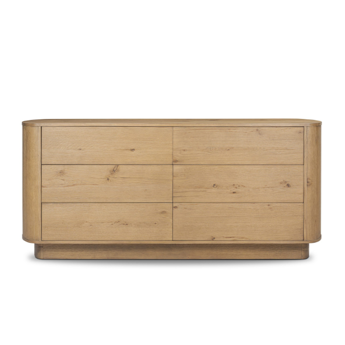 Paden 6 Drawer Dresser: Front Product View