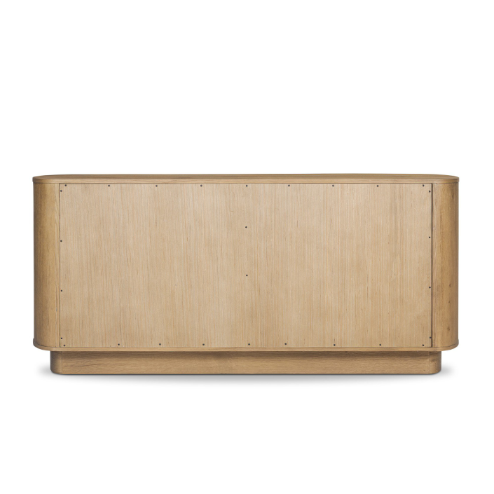 Paden 6 Drawer Dresser: Product Back View