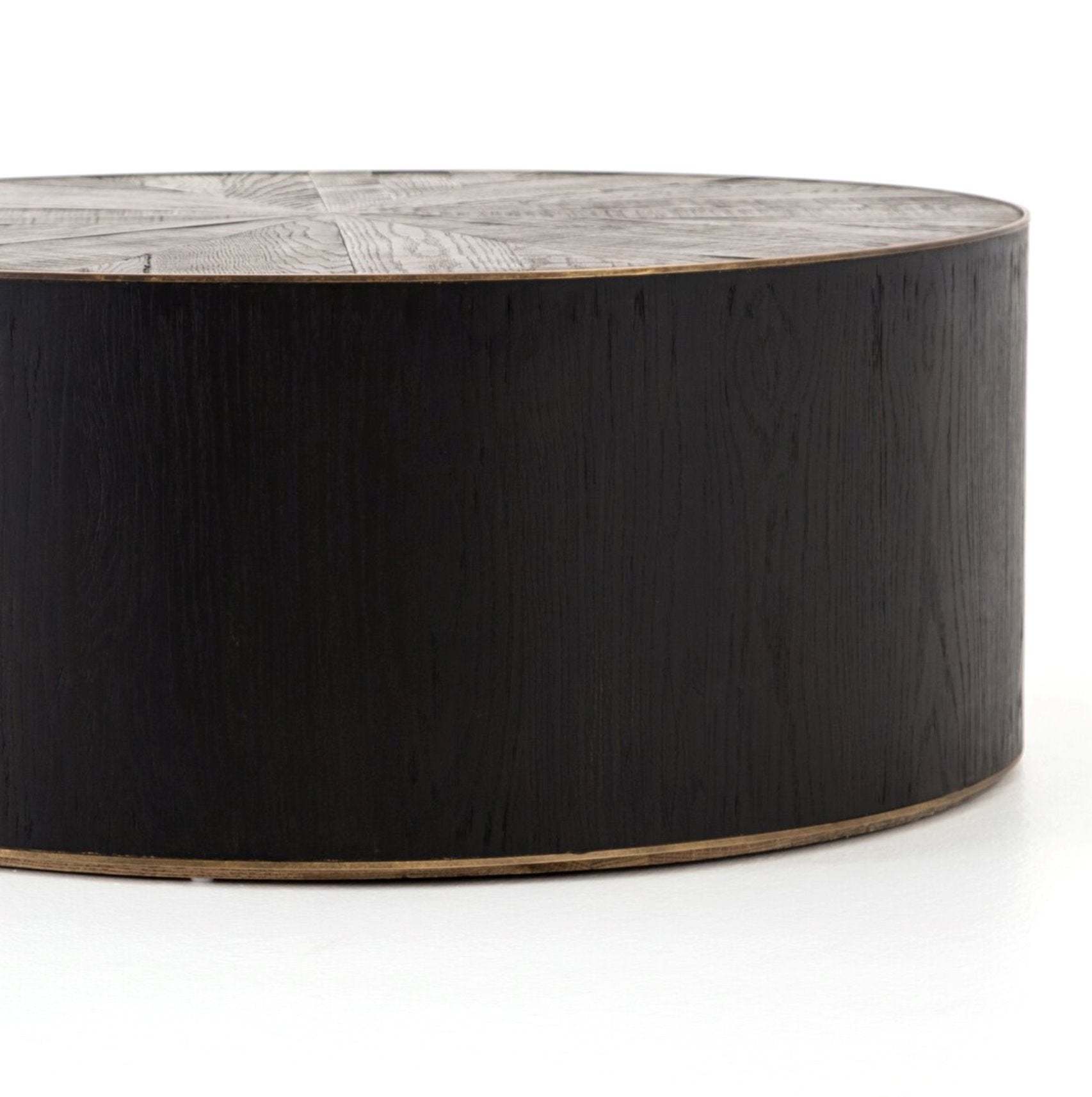 Perry Coffee Table: Ebony Side View