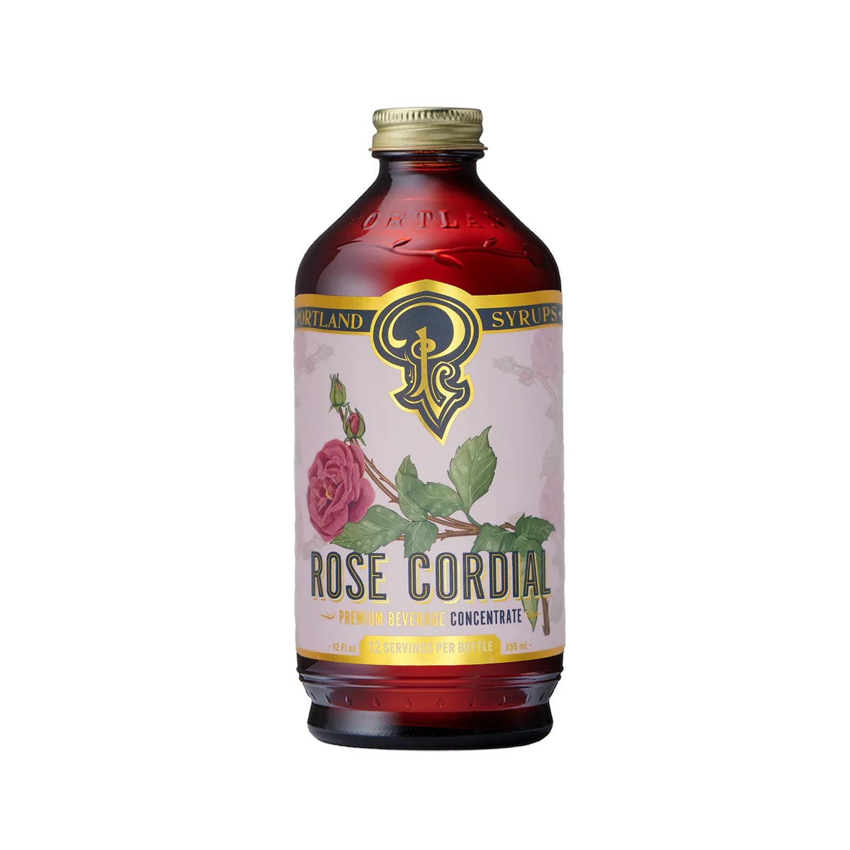 Portland Syrups Beverage Mixers - rose cordial