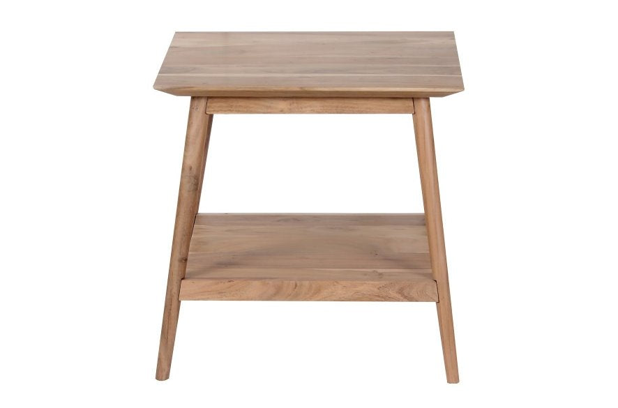 Portola End Table in Natural Finish: Product View