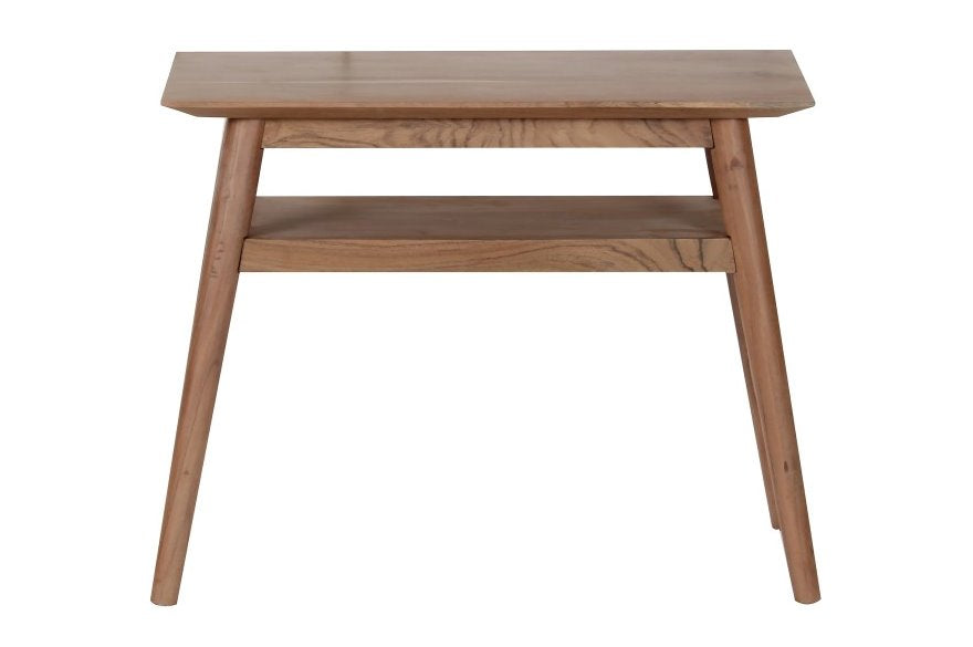 Portola Recliner Table in Natural Finish: Product View