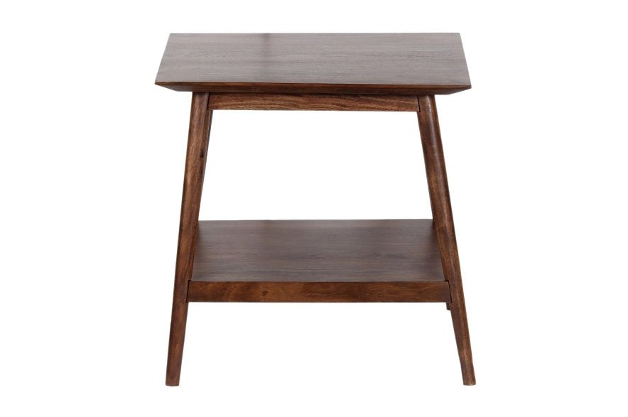 Portola End Table in Walnut Finish: Product View
