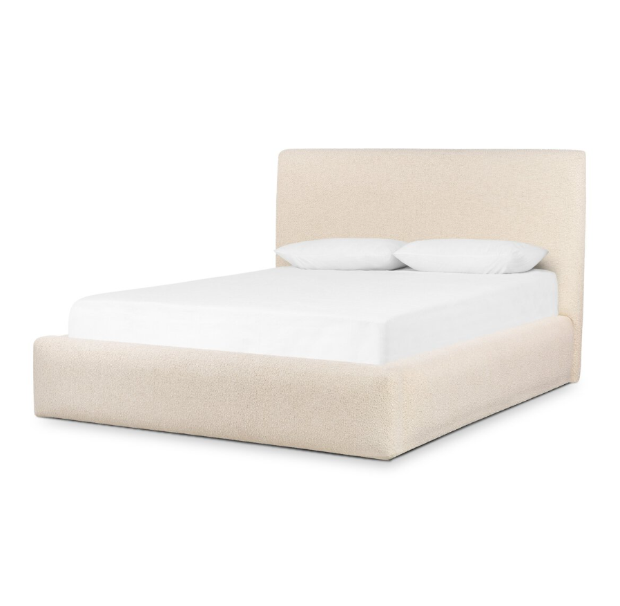 Quincy King Bed-Lisbon Cream: Product View