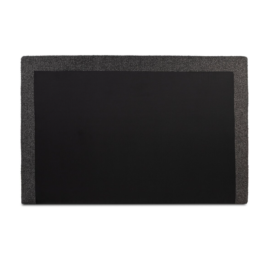 Quincy King Bed-Lisbon Charcoal: Product Back View