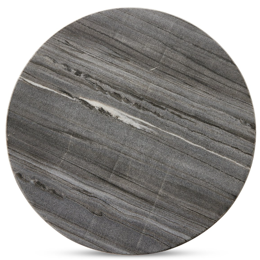 Raven End Table: Front Product Tabletop View