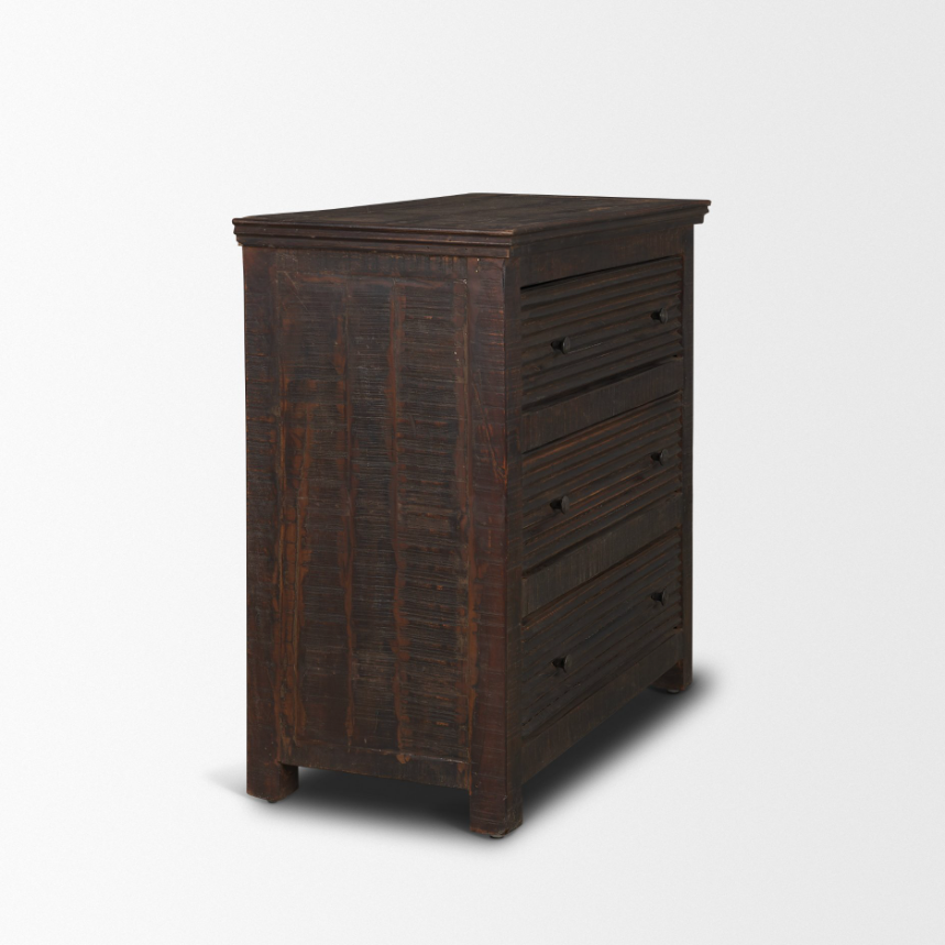 Rhett 3 Drawer Cabinet: Product Quarter View