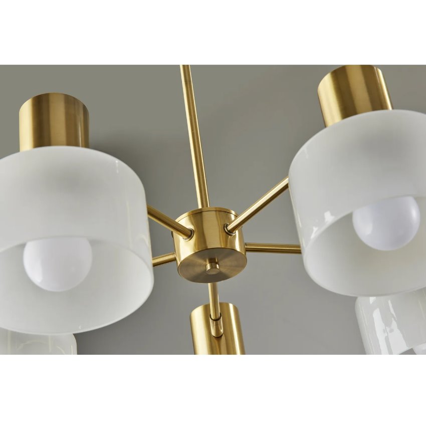 Rhodes Chandelier: Up-Close Product View