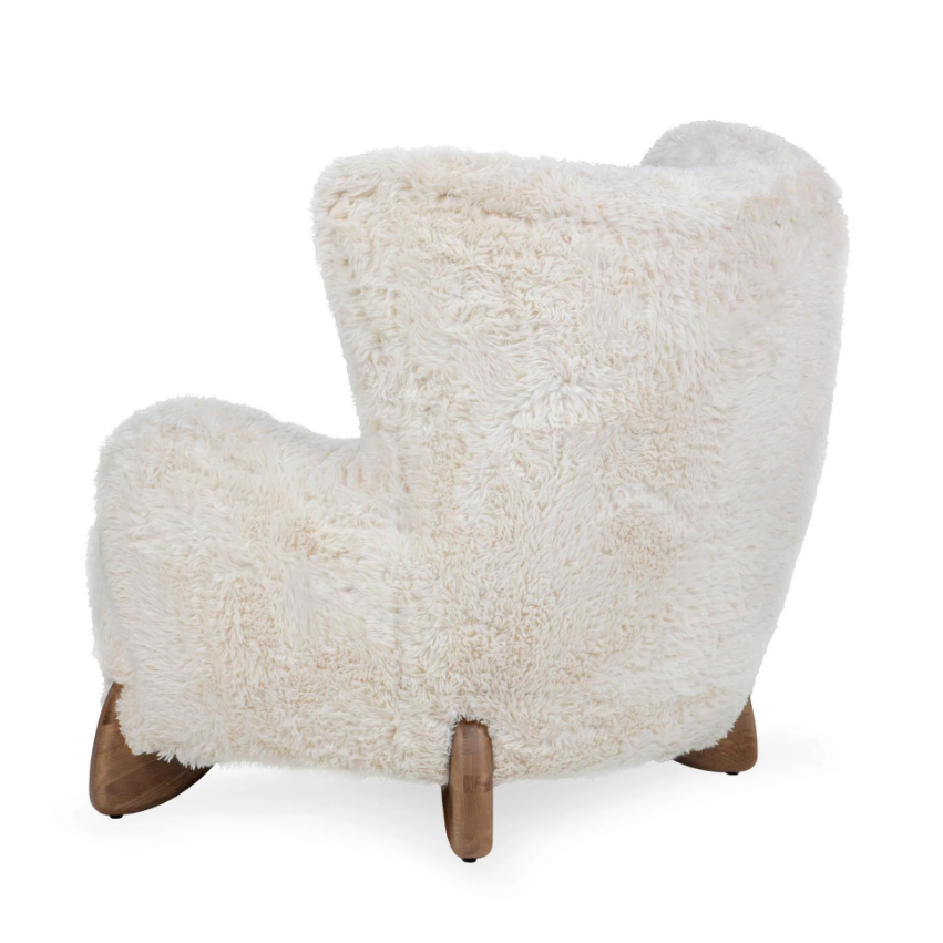 Riya Accent Chair: Product Back View