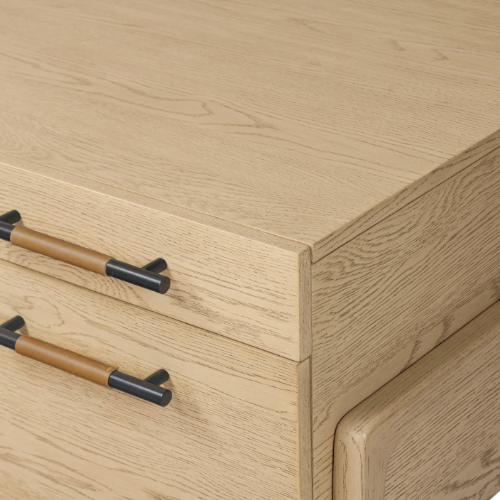 Rosedale Executive Desk: Product Corner View