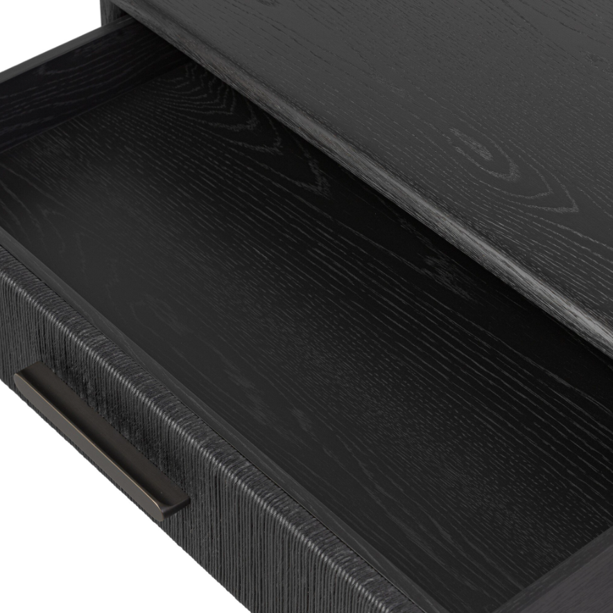 Rosenell Open Nightstand: Open Drawer Product View