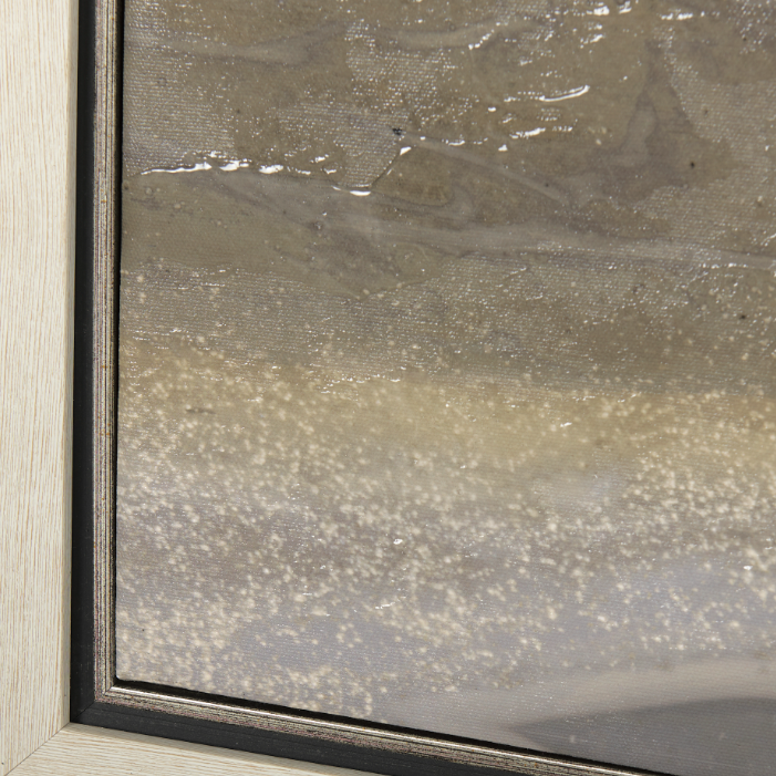 Sandy Waves Wall Art-Style 2: 3rd Up-Close Print View