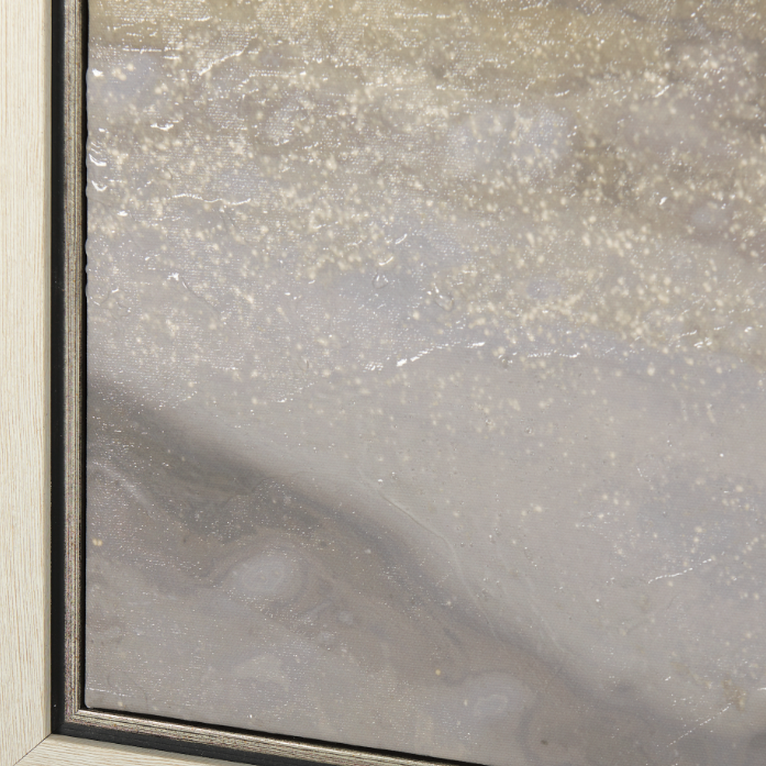 Sandy Waves Wall Art-Style 3: Up-Close Print View