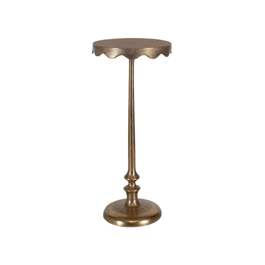 Scalloped Edge Accent Table: Available at City Home PDX