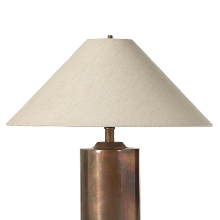 Seaton Table Lamp: Front Product Shade View